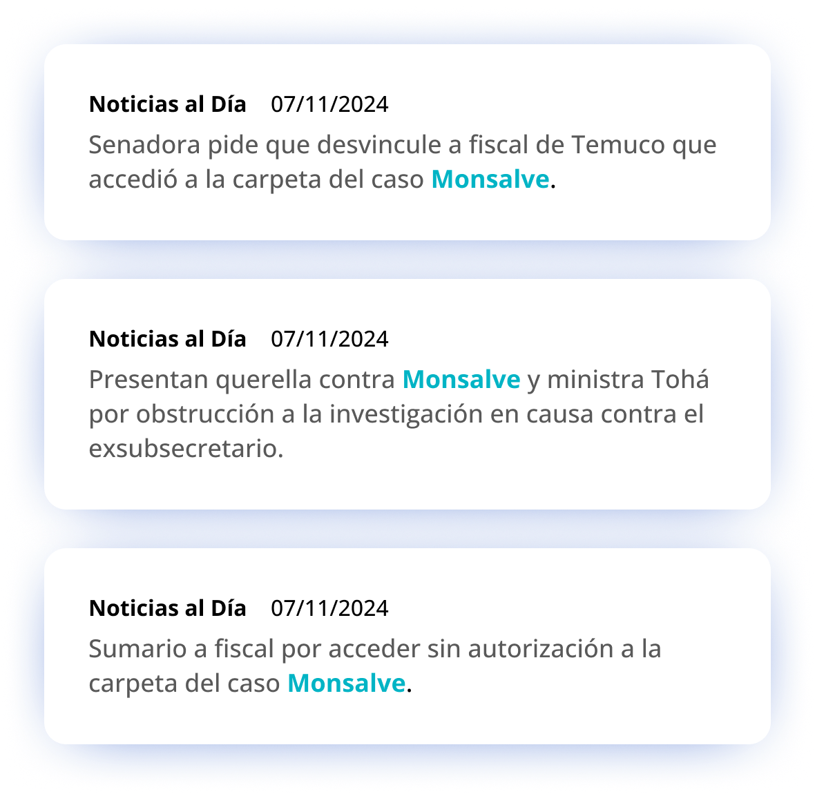 Monitoreo de noticias